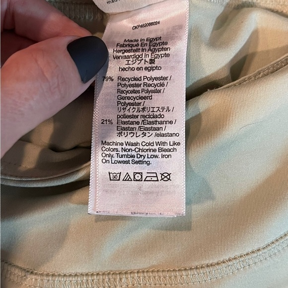 Madewell MWL Pull On Flex Mini Fitness Skirt - Seagrass Green - Size XL - Picture 10 of 12